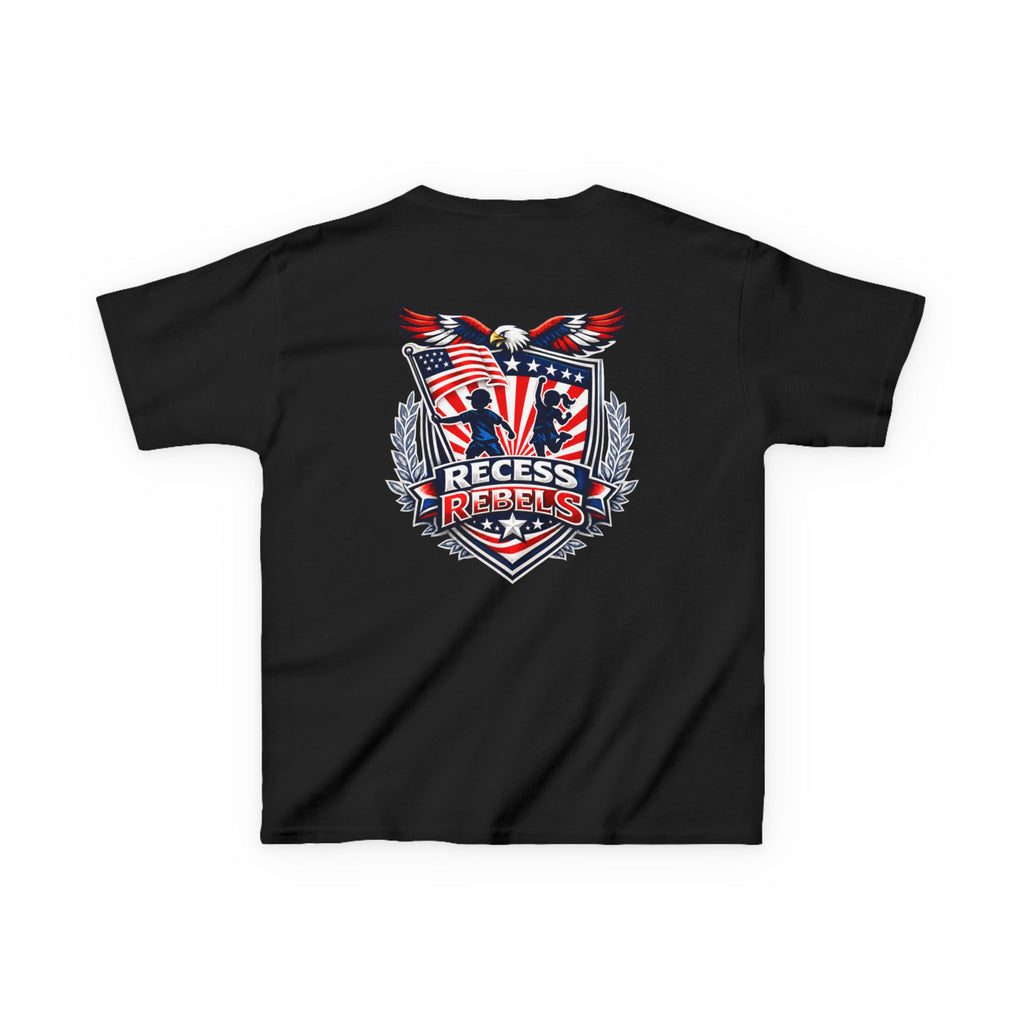 Recess Rebels Kids Tee —  Patriotic Graphic