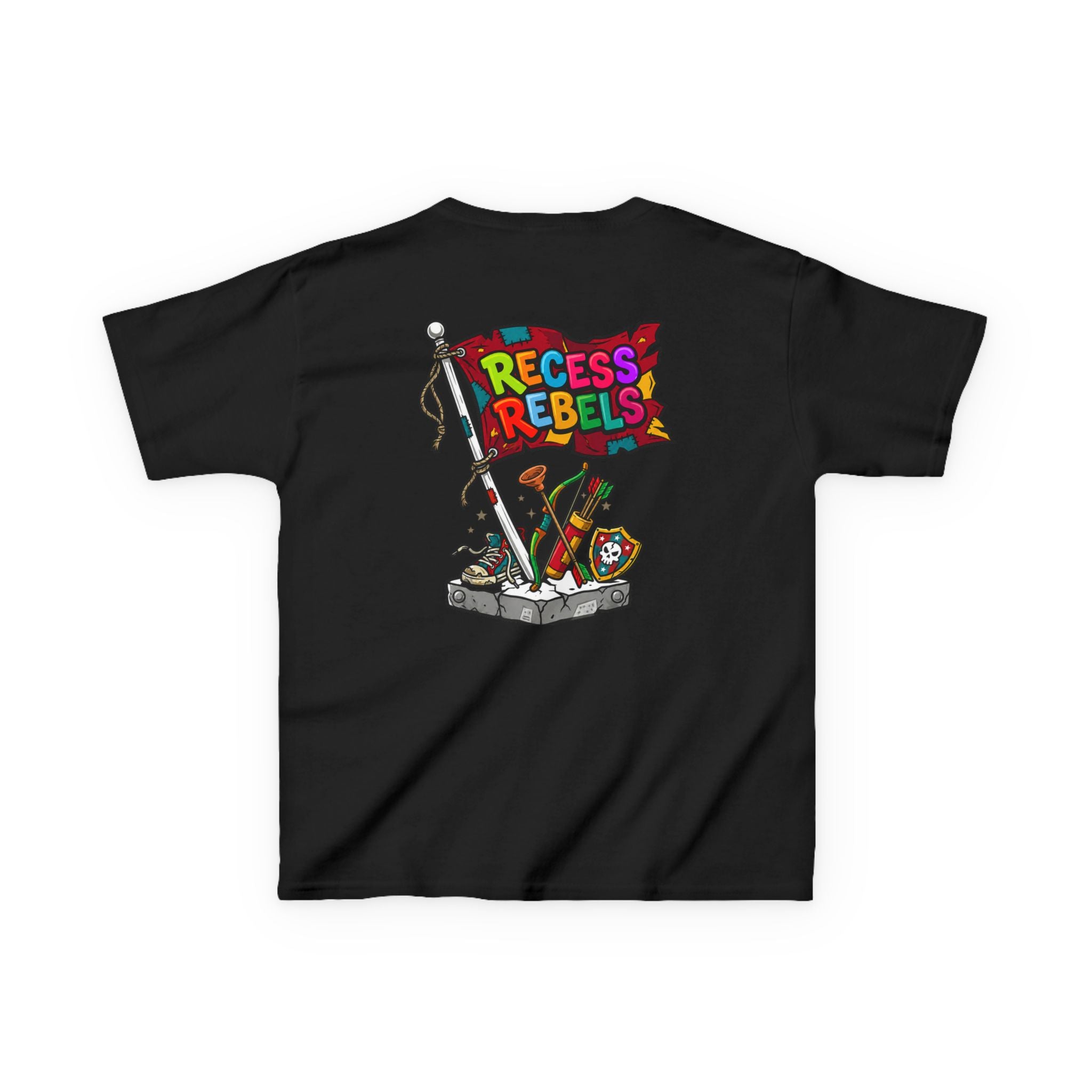 Play Ground Battle Flag Kids Tee