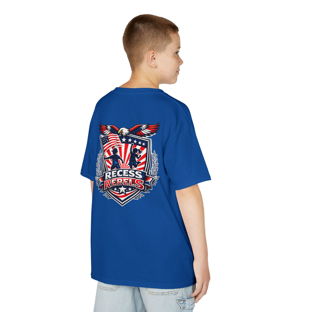 Recess Rebels Kids Tee —  Patriotic Graphic