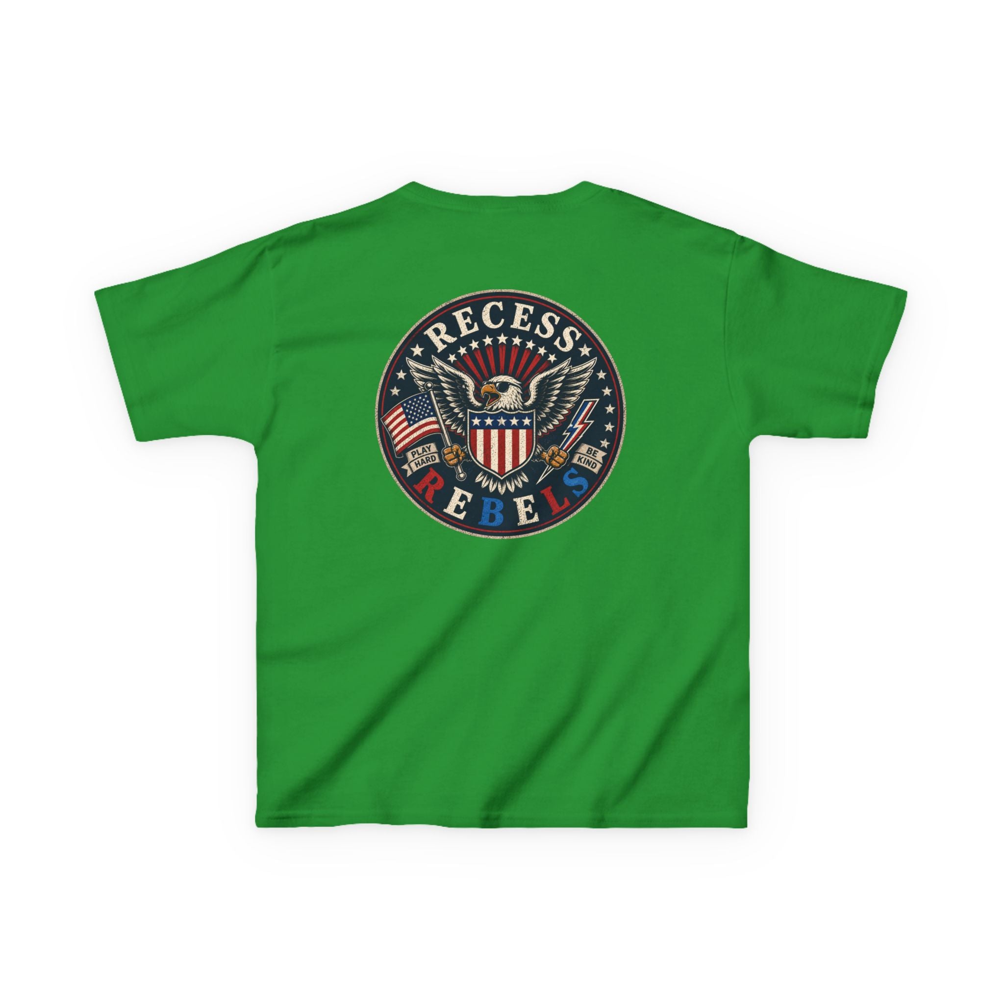 Recess Rebel Kids Tee – Retro Eagle T-Shirt