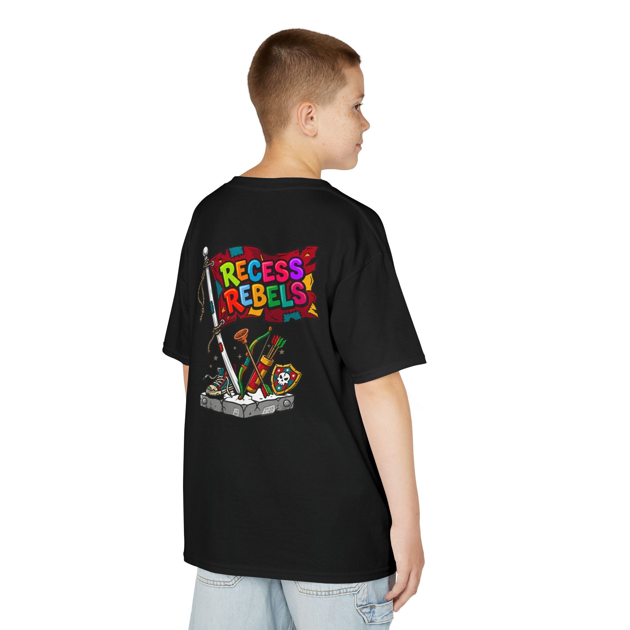 Play Ground Battle Flag Kids Tee