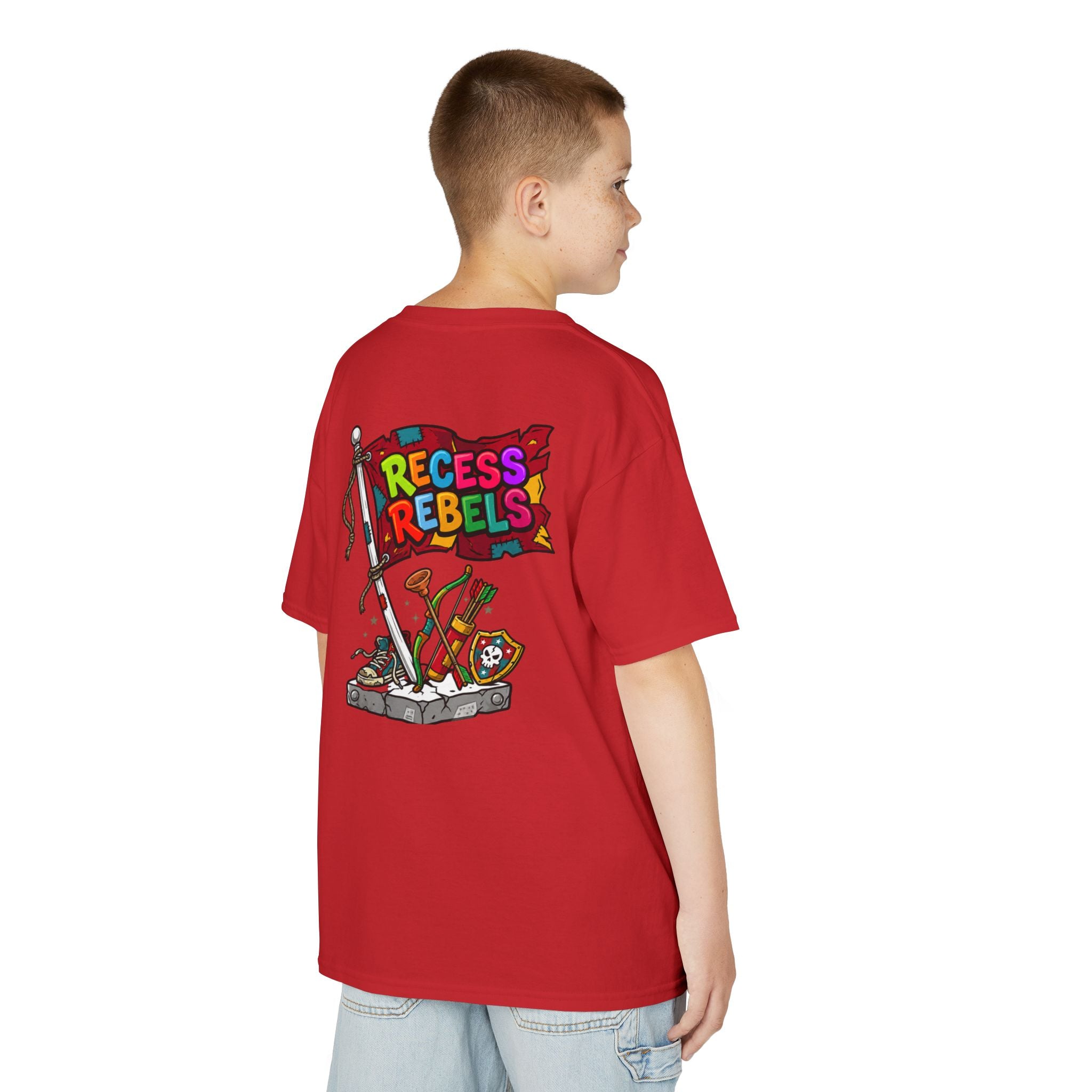 Play Ground Battle Flag Kids Tee