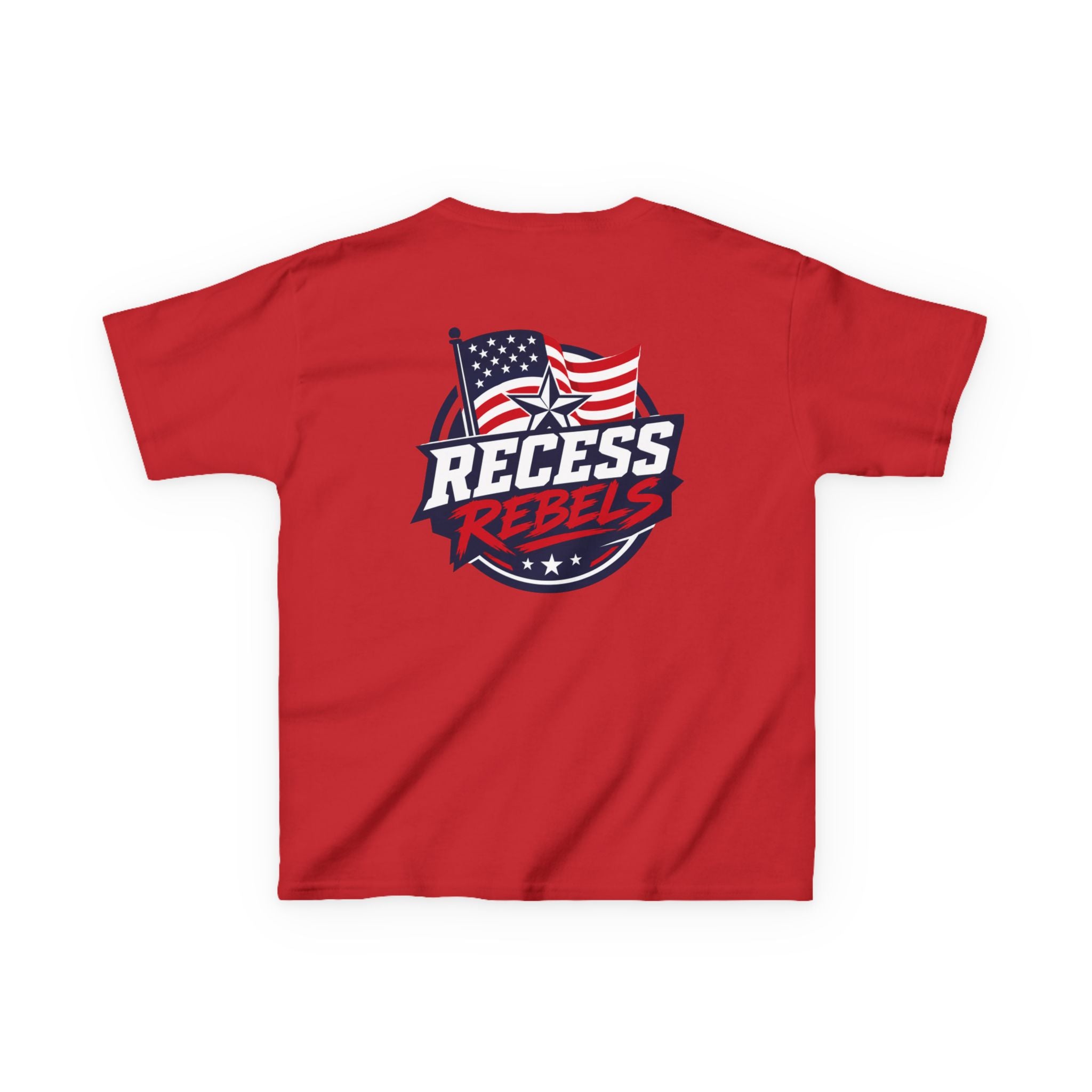 Patriotic 2026 Kids Tee — Fourth of July Children’s American Flag Shirt