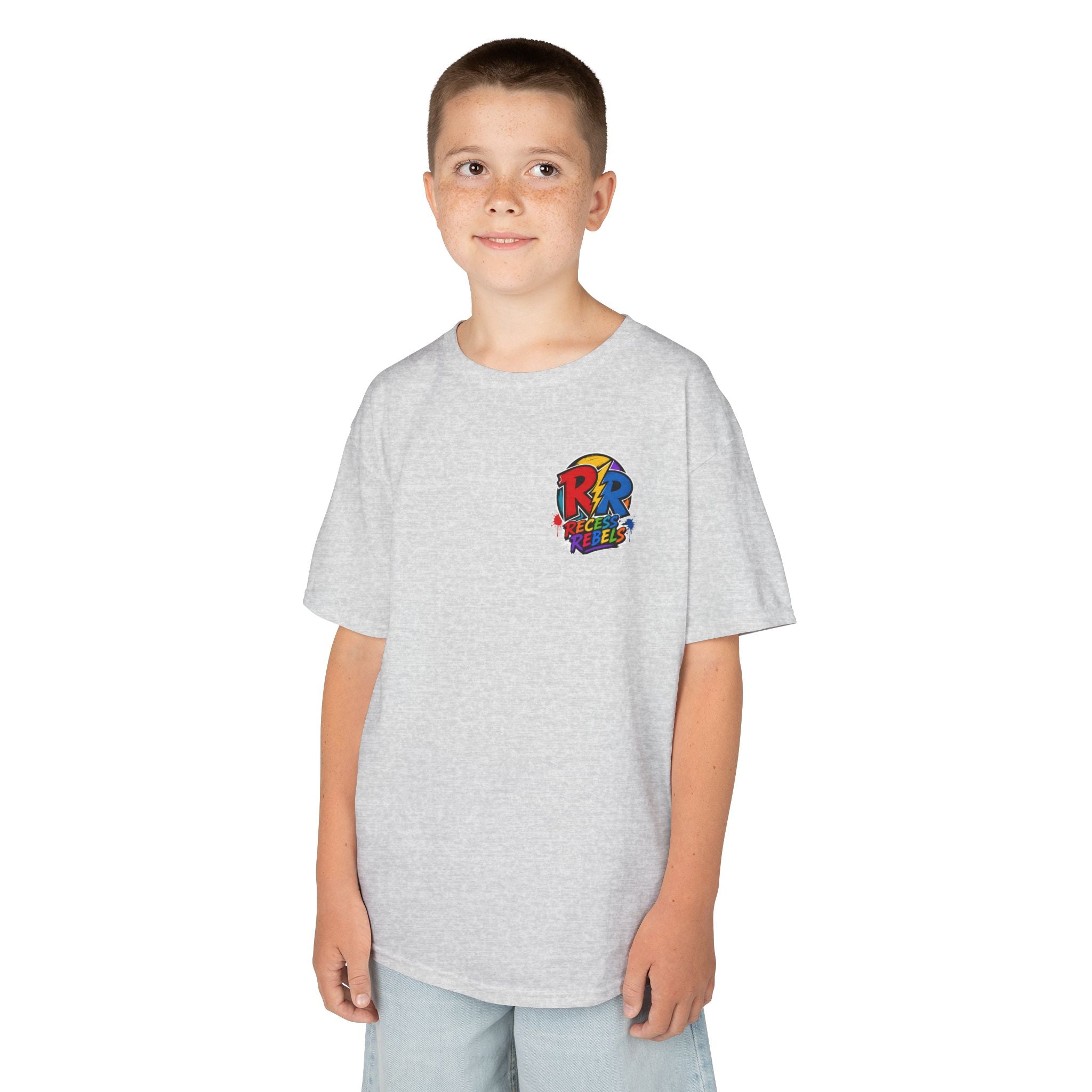 Kids Tee — "Recess Rebels 250th America" Patriotic 4th of July Shirt