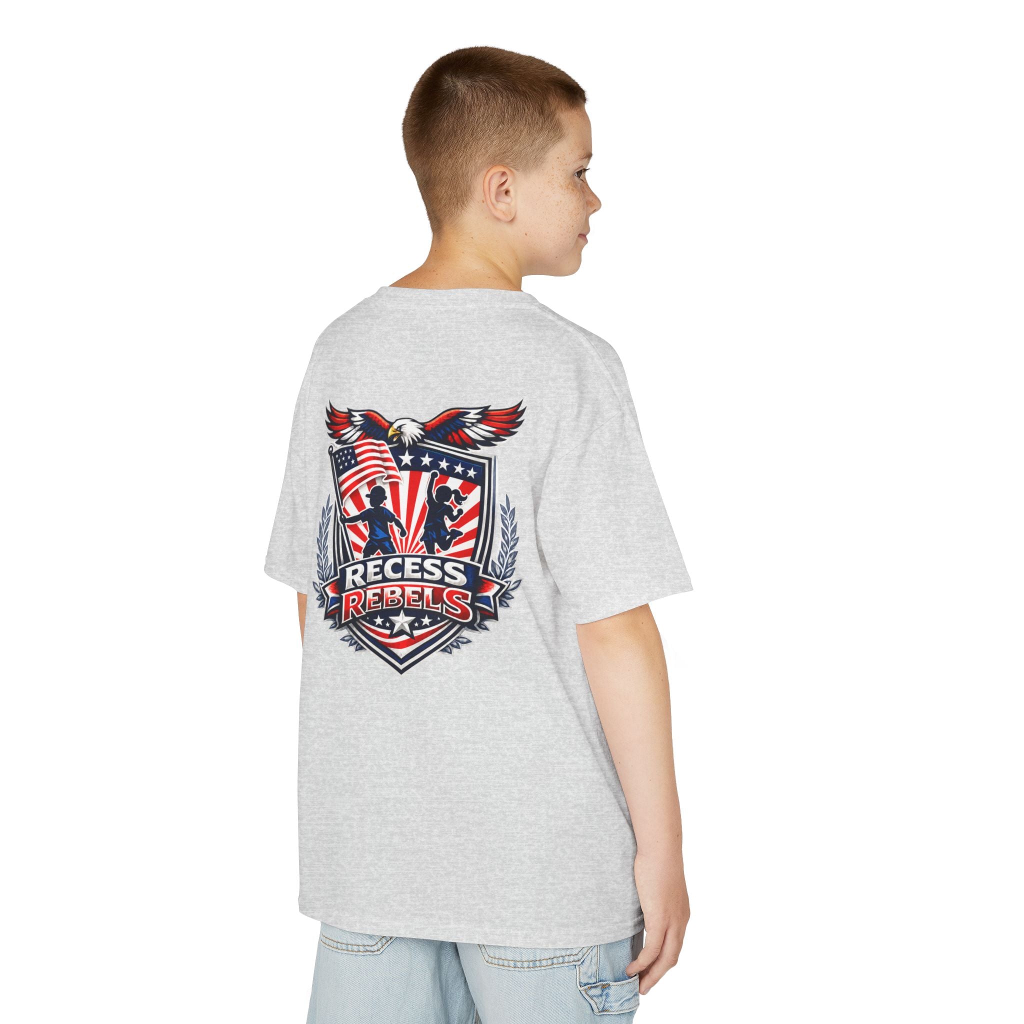 Recess Rebels Kids Tee —  Patriotic Graphic