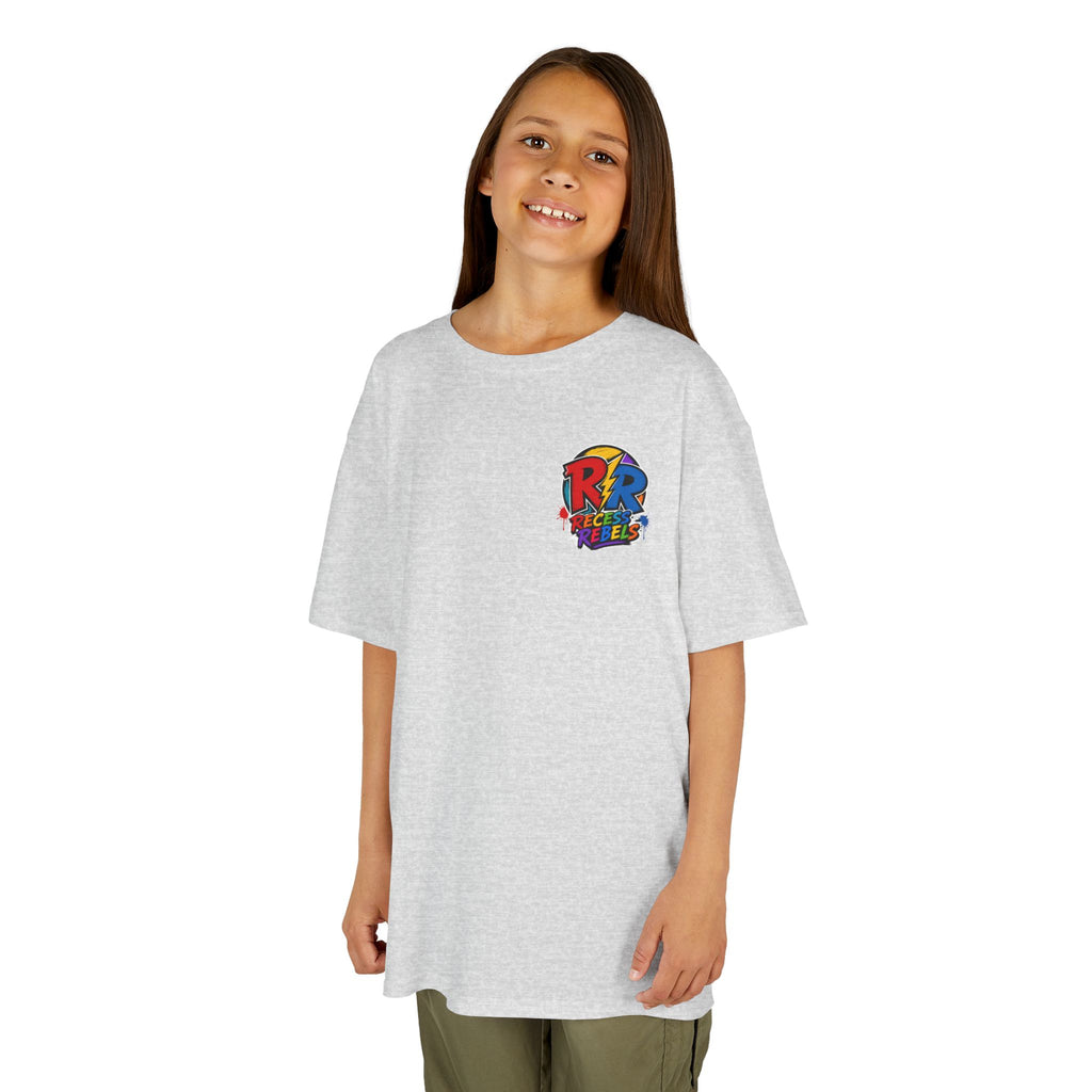 Kids Tee — "Recess Rebels 250th America" Patriotic 4th of July Shirt