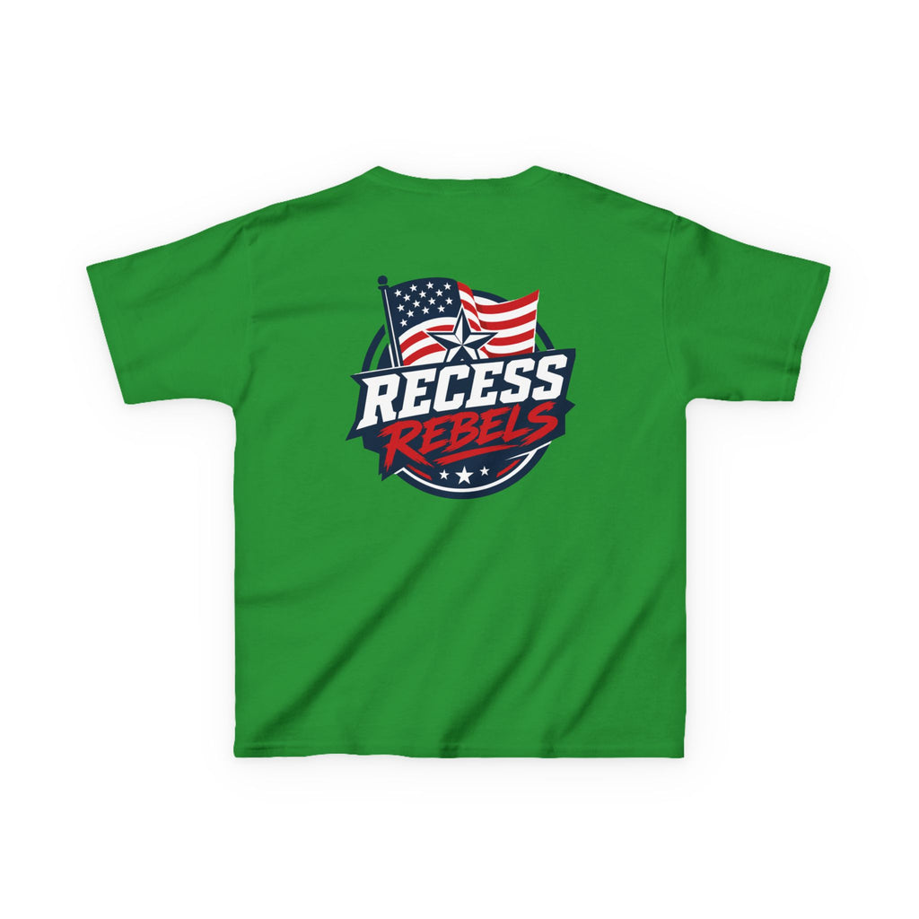 Patriotic 2026 Kids Tee — Fourth of July Children’s American Flag Shirt