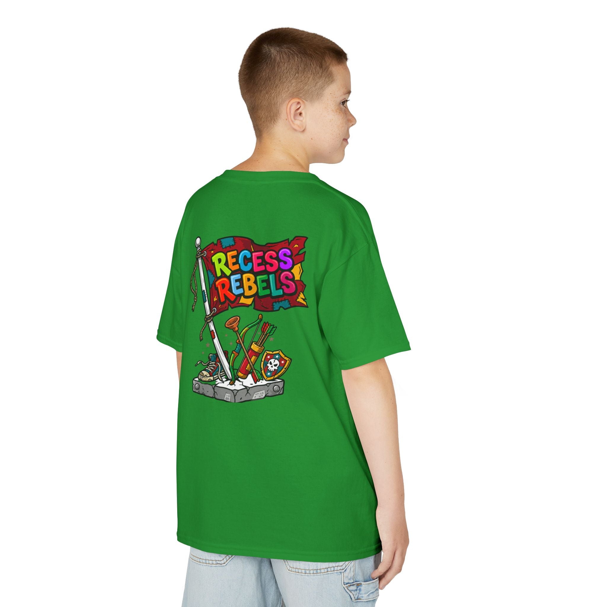 Play Ground Battle Flag Kids Tee
