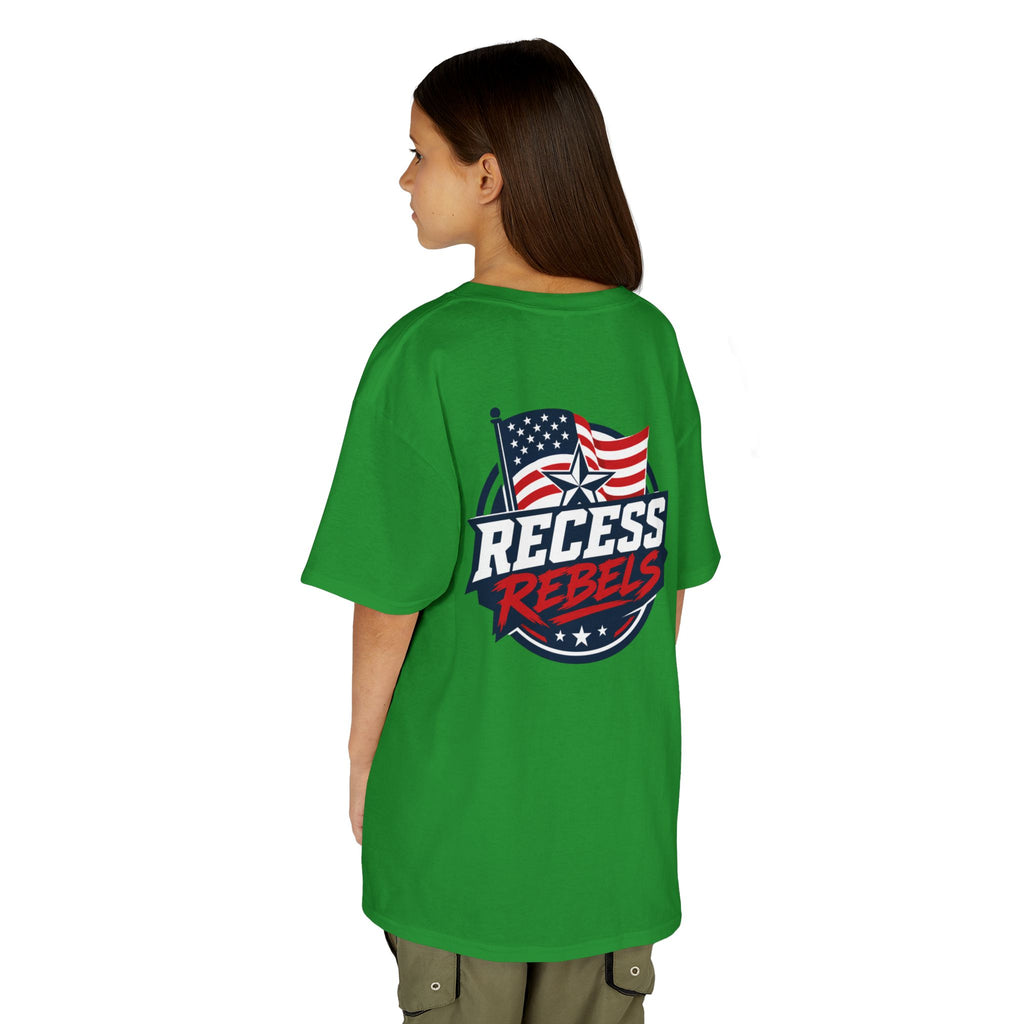 Patriotic 2026 Kids Tee — Fourth of July Children’s American Flag Shirt