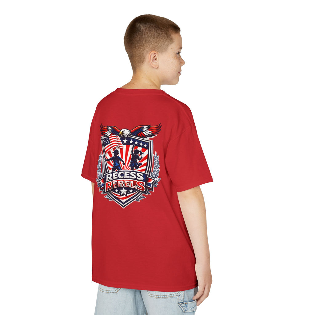 Recess Rebels Kids Tee —  Patriotic Graphic