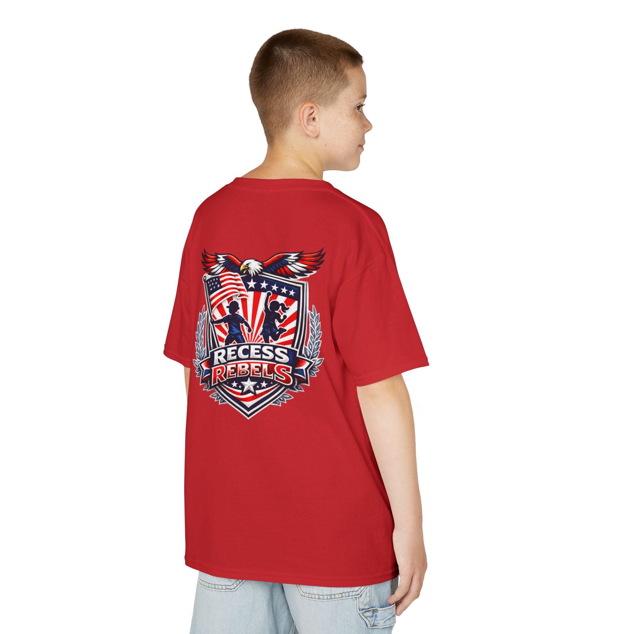 Recess Rebels Kids Tee —  Patriotic Graphic