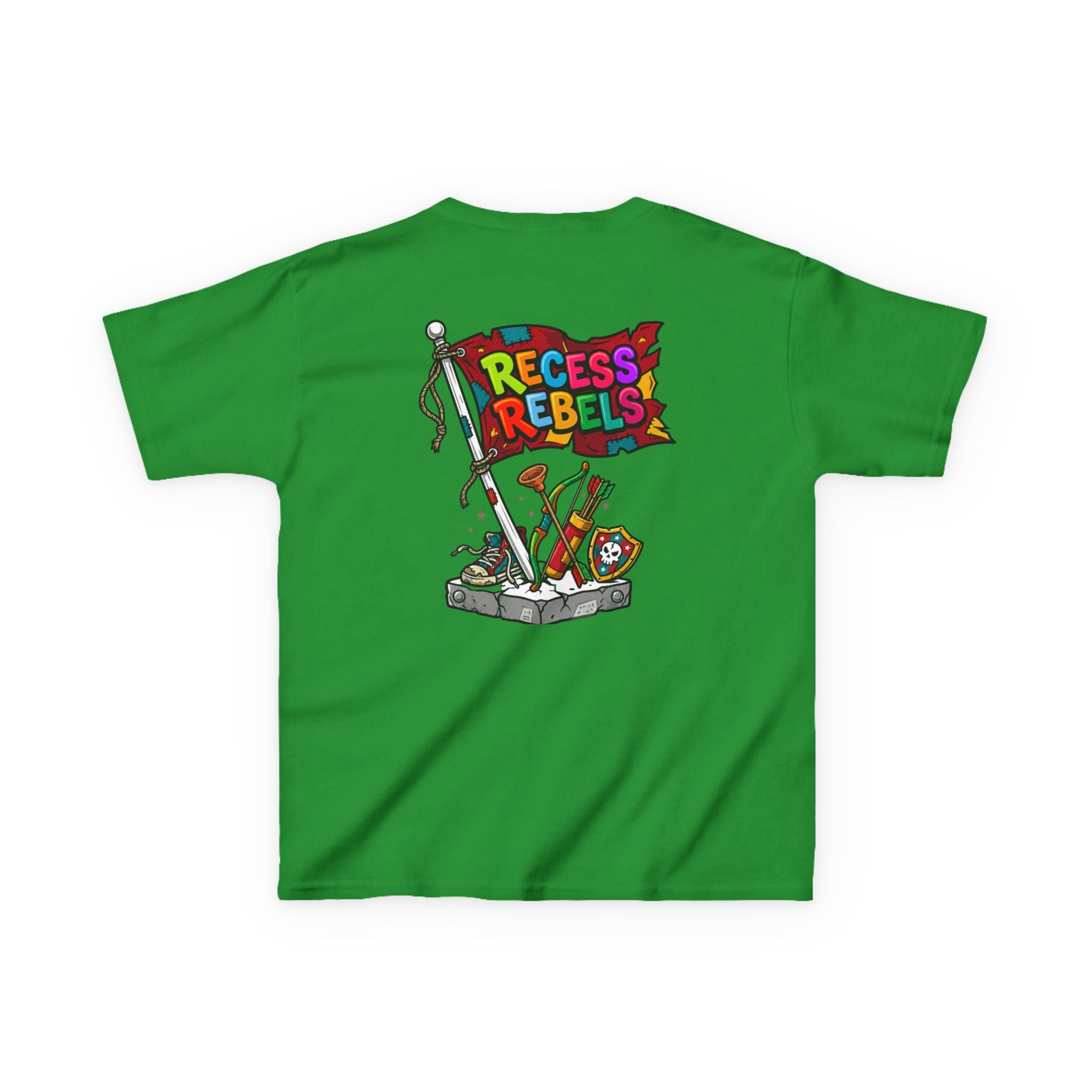Play Ground Battle Flag Kids Tee