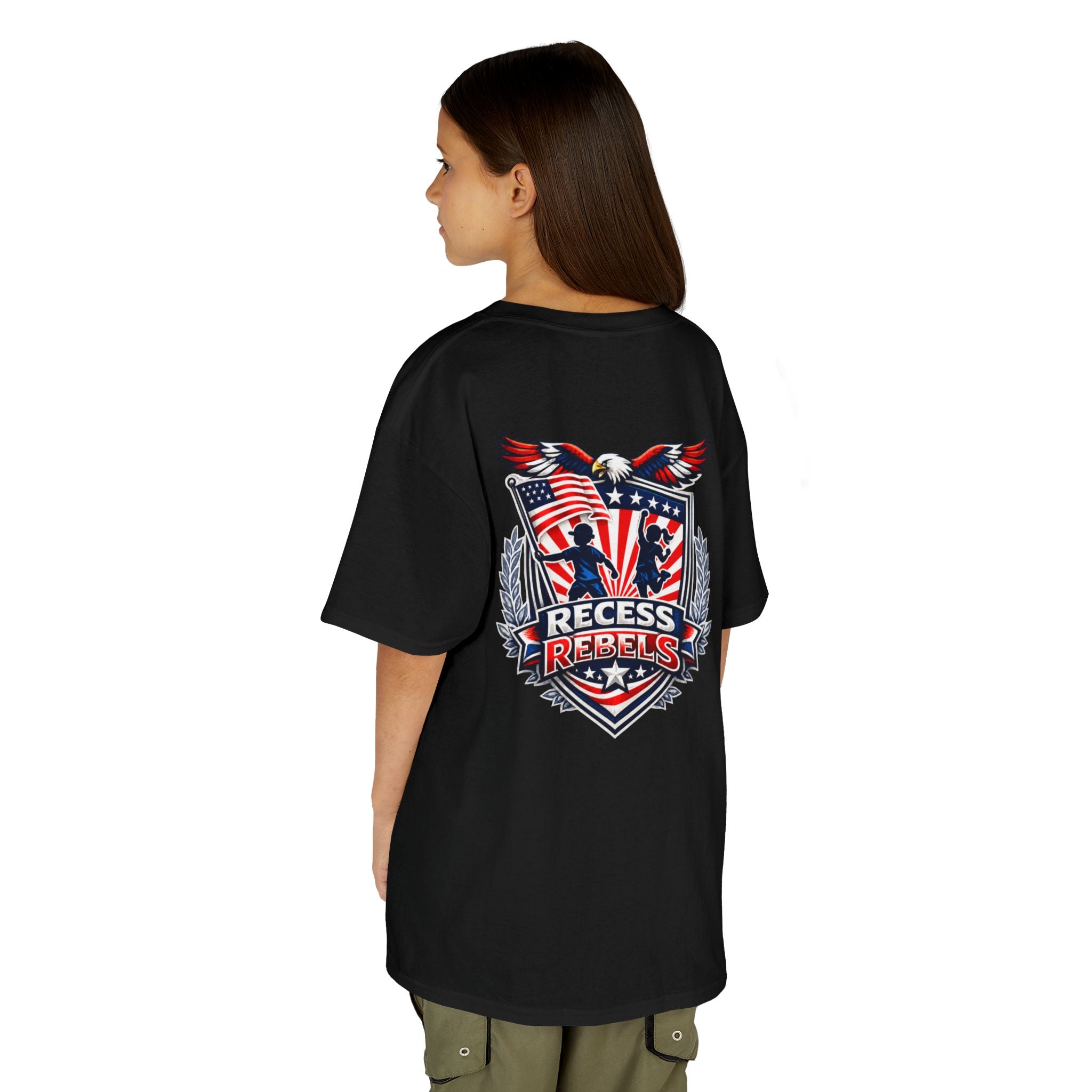 Recess Rebels Kids Tee —  Patriotic Graphic