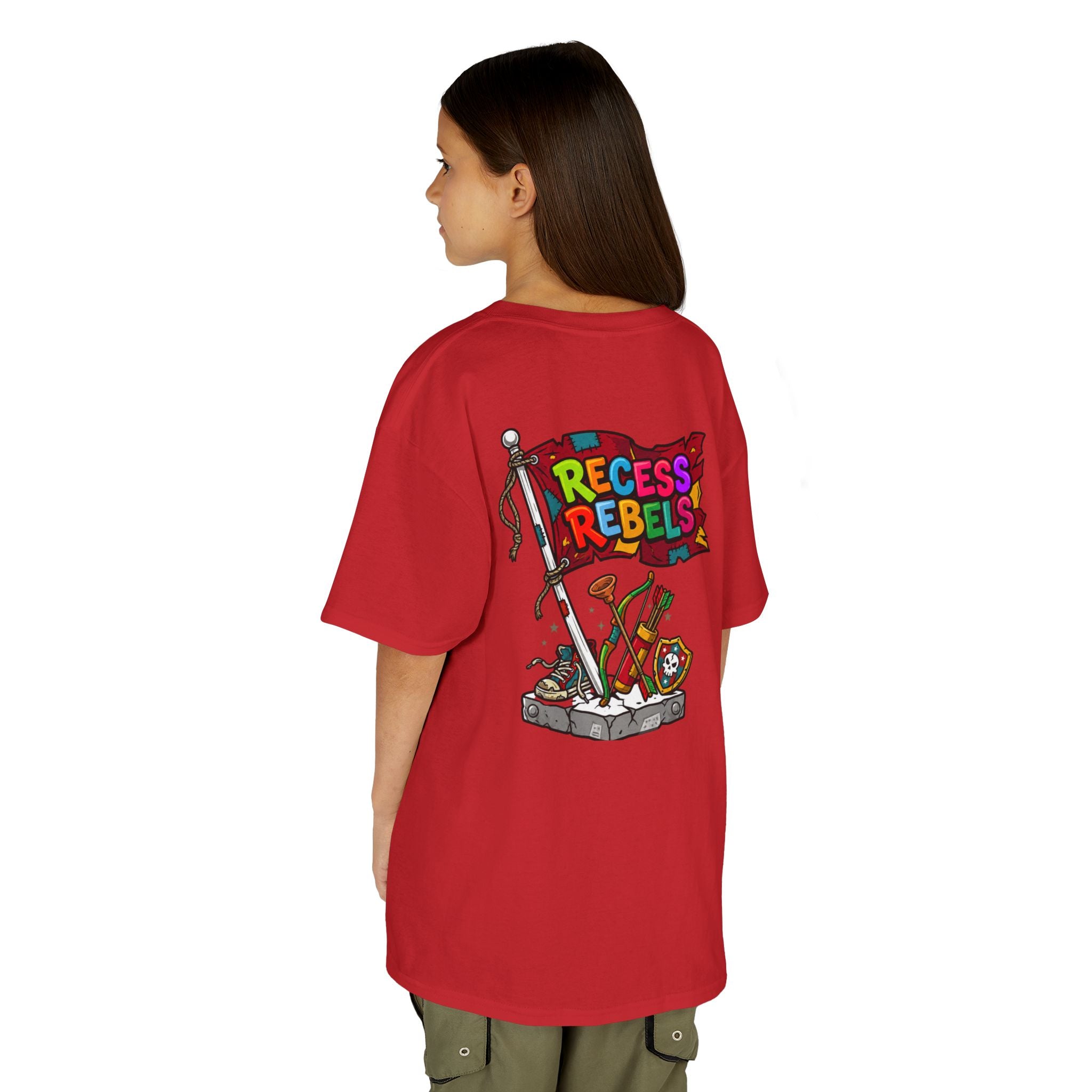 Play Ground Battle Flag Kids Tee