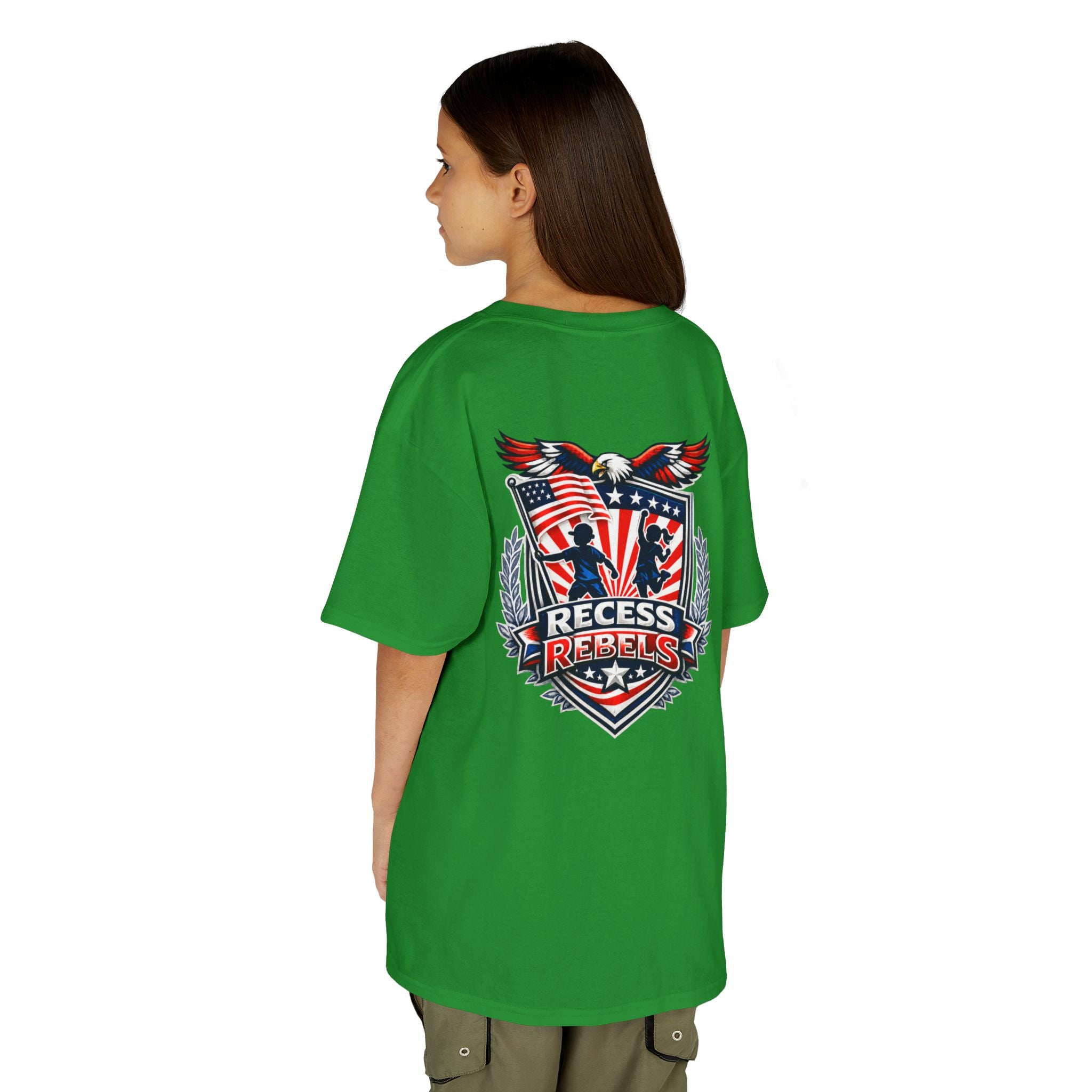 Recess Rebels Kids Tee —  Patriotic Graphic