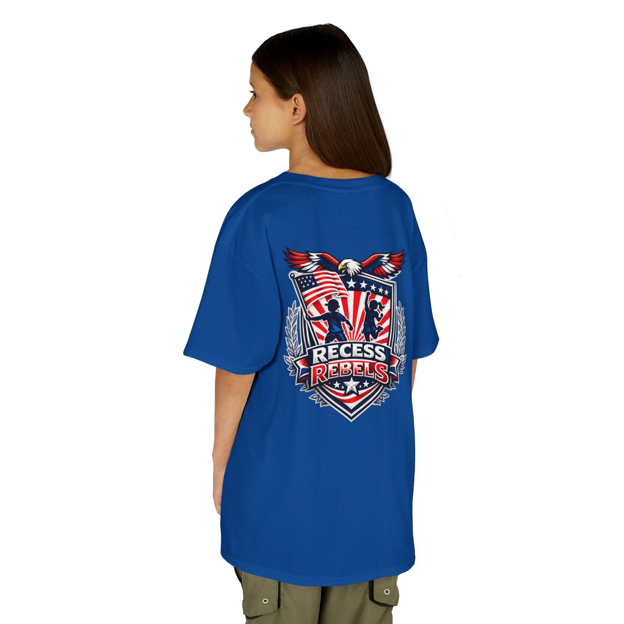 Recess Rebels Kids Tee —  Patriotic Graphic