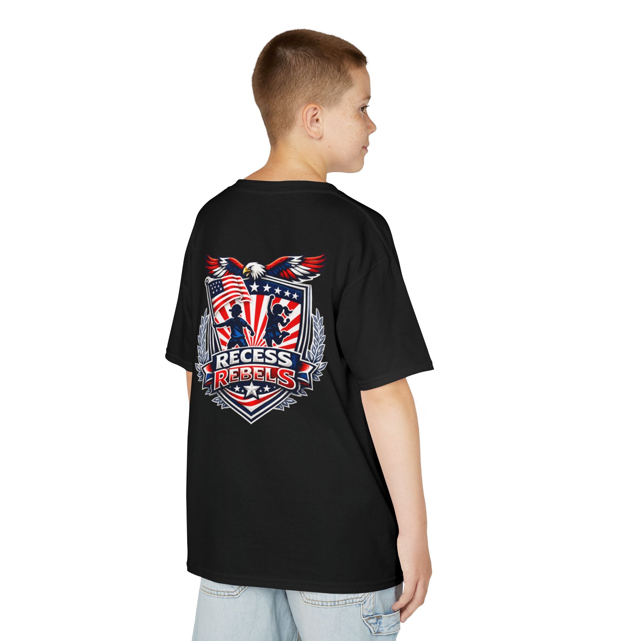 Recess Rebels Kids Tee —  Patriotic Graphic
