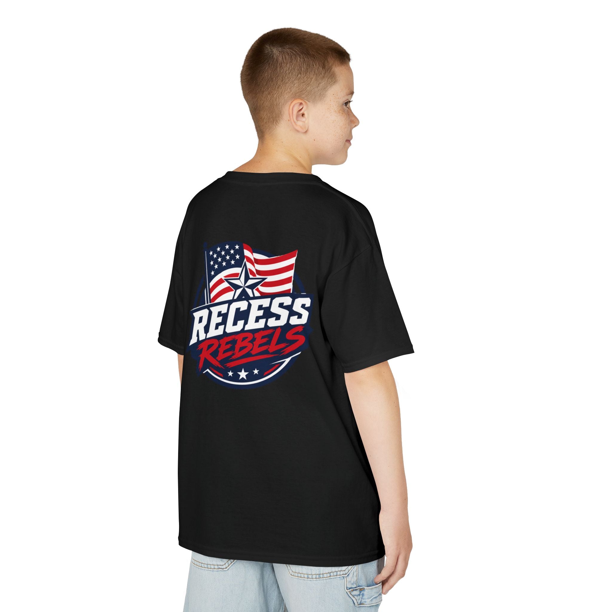 Patriotic 2026 Kids Tee — Fourth of July Children’s American Flag Shirt