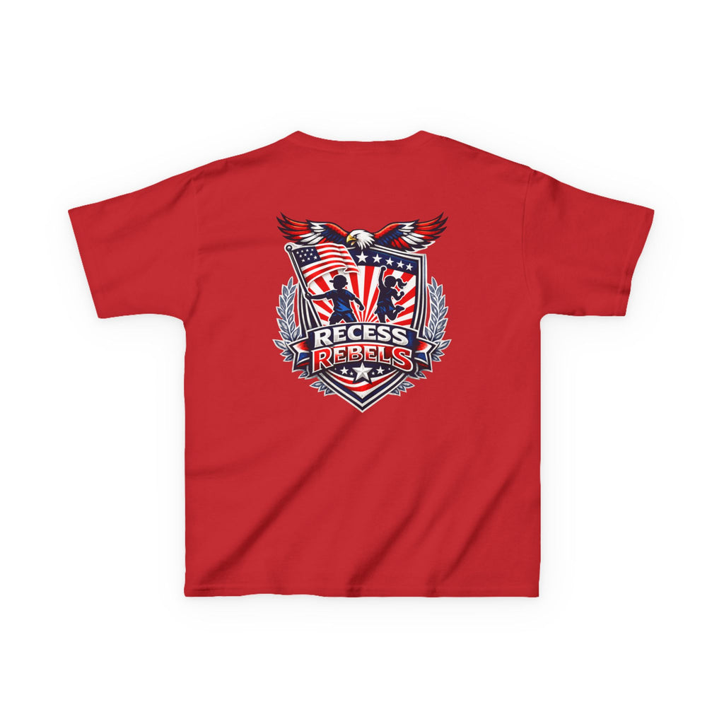 Recess Rebels Kids Tee —  Patriotic Graphic