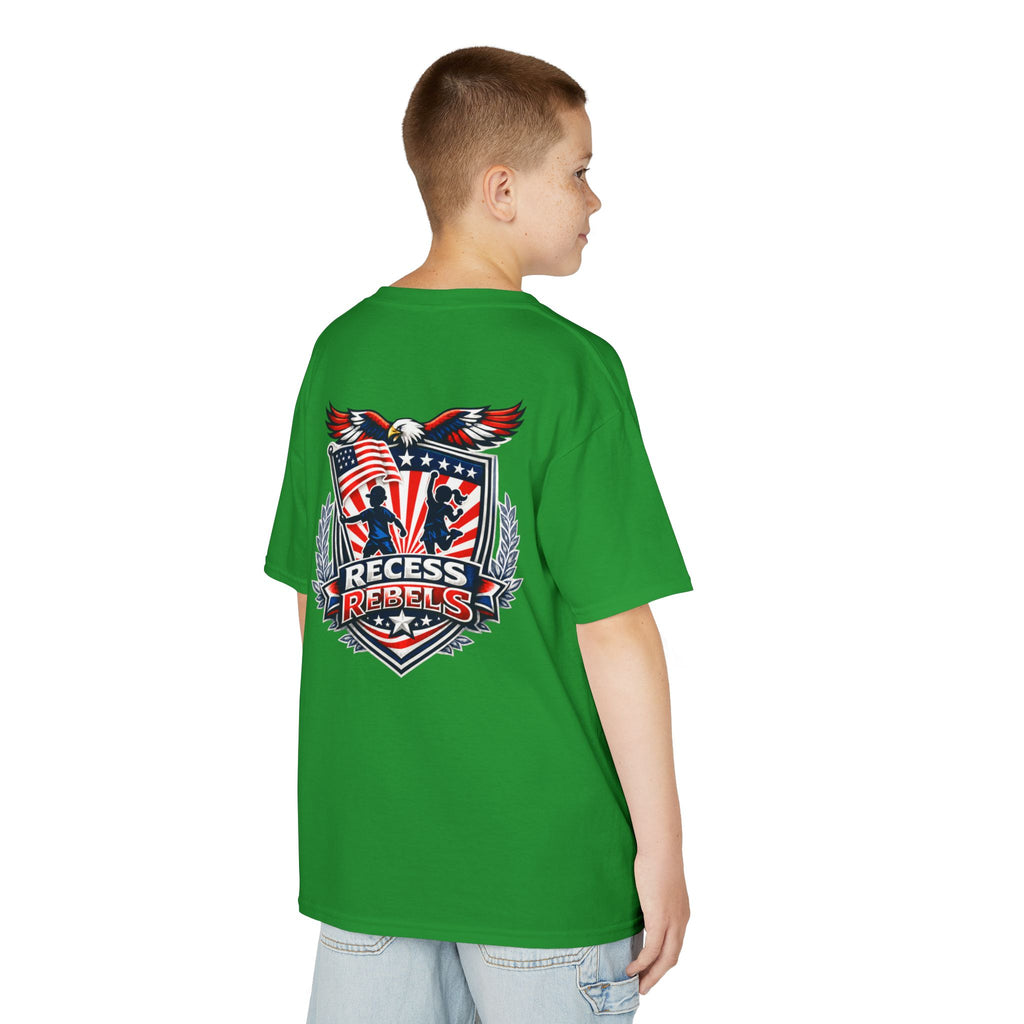Recess Rebels Kids Tee —  Patriotic Graphic