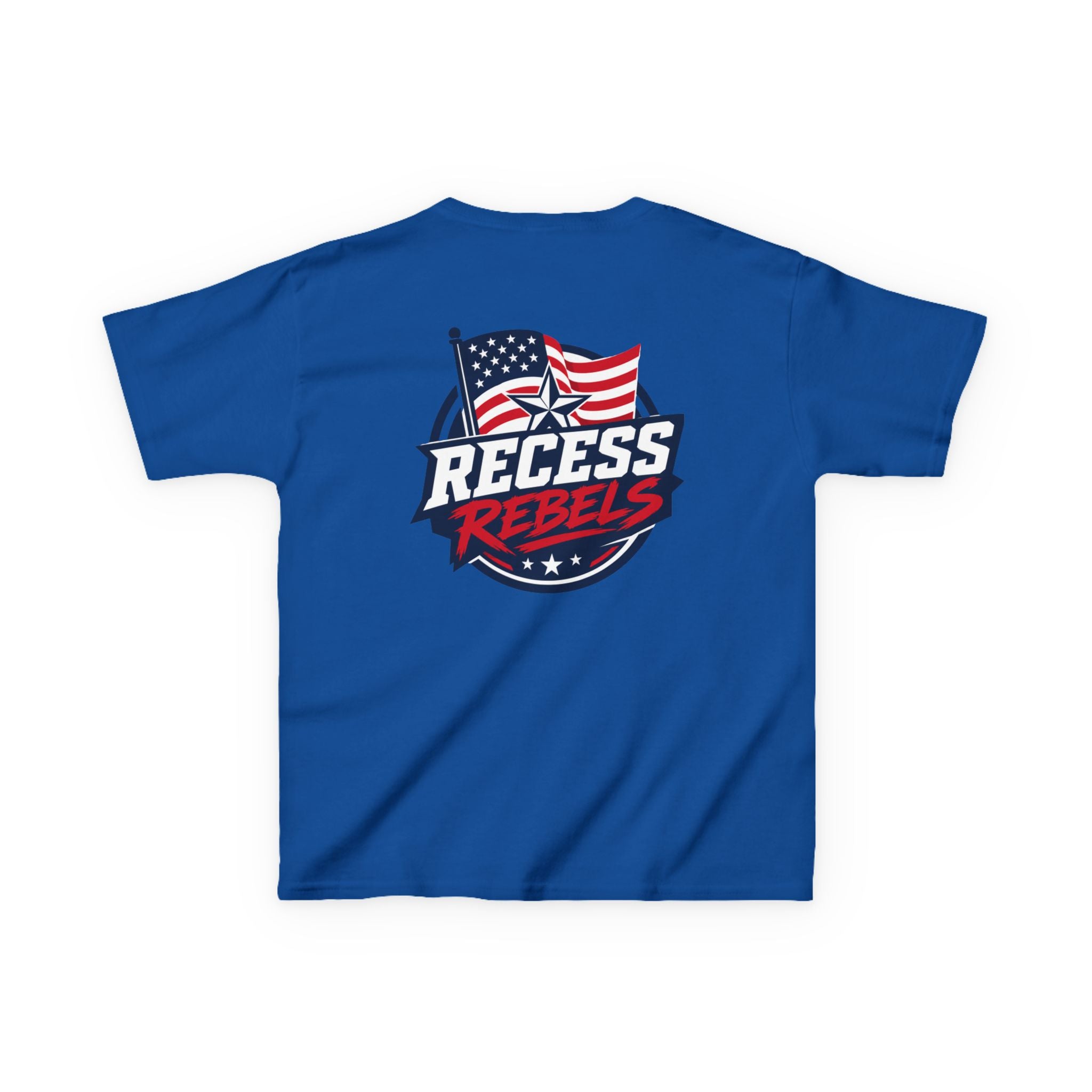 Patriotic 2026 Kids Tee — Fourth of July Children’s American Flag Shirt